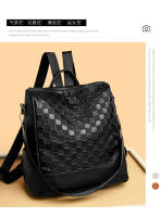 Bolso de hombro informal de estilo coreano, mochila multifuncional para mujer, simple pero elegante - details 1