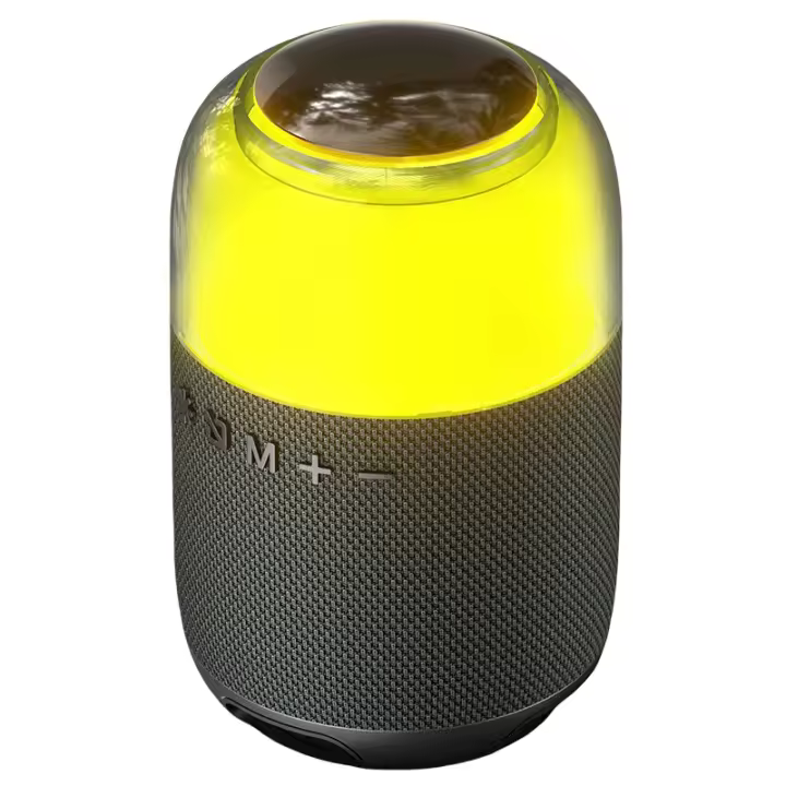 Altavoz SANLEPUS, Altavoz Inalámbrico Portátil con Lámpara, Sonido Potente, 9 Efectos de Iluminación, Admite Modo AUX/TF, Reproducción 10H, - 1
