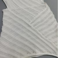 2025 diseño de verano sentido empalme hombro diagonal perspectiva hueca color sólido sexy vestido de punto ropa de mujer - details 14