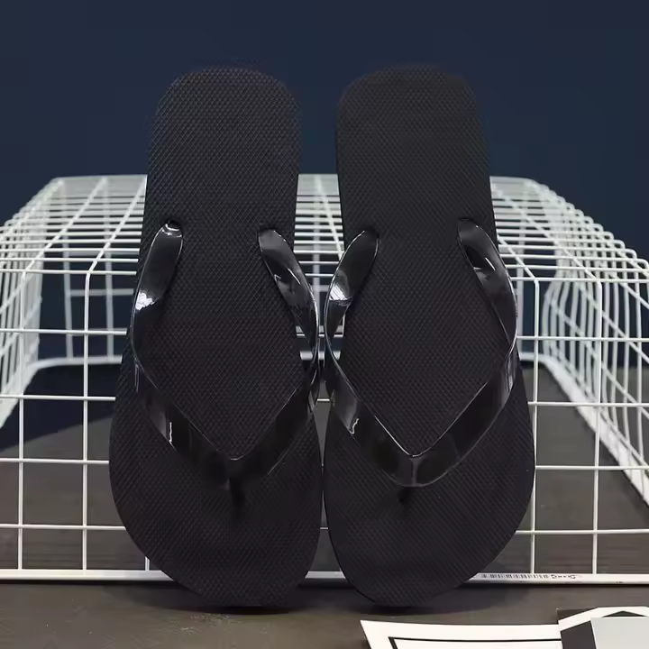 Chanclas informales, zapatos de playa para hombre, zapatillas antideslizantes de Color sólido para hombre, sandalias de moda para hombre, zapatos para hombre, chanclas para hombre - 1