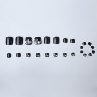 Kit de manicura para uñas de los pies, palo de playa artificial negro, terapia de luz, prensa corta, bricolaje en casa - details 3