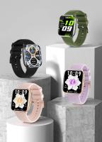 Reloj inteligente AMOLED 2024 para mujer y niña, pantalla completamente táctil, notificaciones de WhatsApp, Bluetooth, llamada, regalos exquisitos, 390x450 - details 22