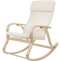 Mecedora, Color Beige, Algodón, 65 x 90 x 98 cm - details 0