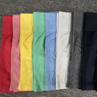 Pantalones cortos deportivos de cintura alta para mujer, mallas Push Up de nailon suave para Fitness, correr, entrenamiento, gimnasio - details 4