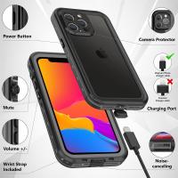 Funda Impermeable Antigolpes para iPhone 13,14 Protector Militar Integral de 360 Grados - details 3