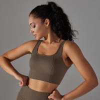 Nessaj-Chaleco de yoga sin costuras, top corto deportivo para fitness, gimnasio, correr, sujetador a prueba de golpes - details 24