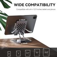 Minisopuru Soporte de Tablet Base Giratoria de 360° Soporte Portátil para Dispositivos Electrónicos - details 1