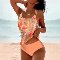 Conjunto de Bikini de Cintura Alta para Mujer Sexy sin Espalda, Returnable, Moda de Playa 2025 - details 9