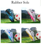 Zapatos de fútbol para niños FG/TF, botas de fútbol escolares, tacos para niños y niñas, zapatillas de deporte para césped, calzado deportivo de entrenamiento atlético al aire libre - details 5