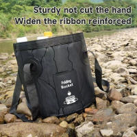 Cubo plegable portátil, contenedor de agua, cuencas de viaje para el hogar - details 8