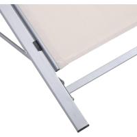 Juego de 2 Tumbonas Jardín Exterior con Mesa Auxiliar de Vidrio Templado Tumbonas con Respaldo Reposabrazos para Patio Piscina Terraza Exterior Negro - details 26