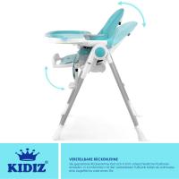 barra de juegos, tumbona para bebés, silla alta combinada para bebés, 7 respaldos ajustables en altura, crecimiento de 0 meses a 6 años, silla para bebés, gris oscuro - details 43