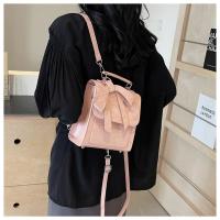 Mochila Premium sense para mujer, mochila informal con textura sólida de color, nueva moda 2025 - details 50