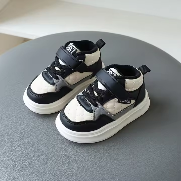 Nuevos zapatos deportivos para niños, zapatos casuales de vellón - 1