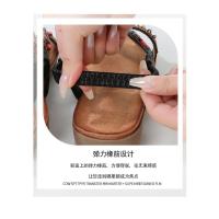 Sandalias de Mujer Verano 2025 |   Zapatos Bohemios Étnicos con Cristales |   Sandalias Deportivas Playa Suela Blanda Antideslizante - Moda Elegante y Confort - details 6