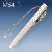 Clip de Corbata de Metal Plateado Pin de Corbata de Cristal para Hombres - details 18