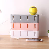 Caja de almacenamiento de cables, organizador ordenado de enchufes, gestión de cables, línea de red, contenedor de seguridad para habitación del hogar, 7 colores, lo último - details 3