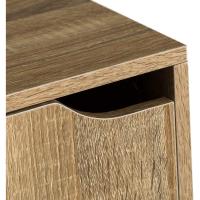 Estantería de Madera, Librería con Puerta y Compartimentos Abiertos, Mueble almacenaje, Organizador,en Color Natural de 119x29x59 cm para Estudio,Dormitorio,Salón, Oficina y Biblioteca - details 34