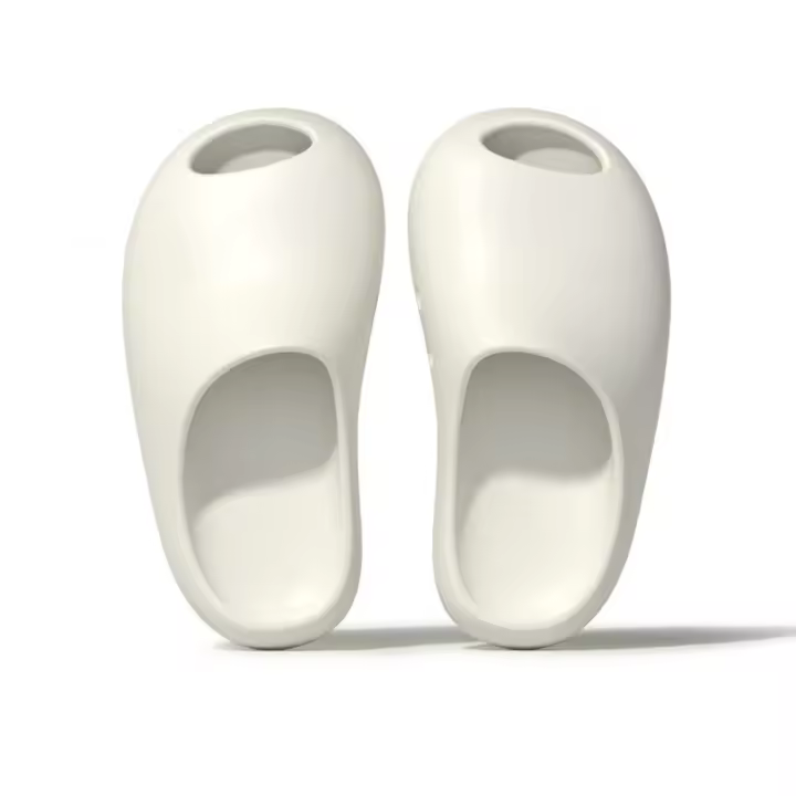 Cambie gradualmente las zapatillas frescas de mango de las mujeres de verano nuevo hogar pareja interior hogar fondo grueso lindo EVA zapatillas exterior desgaste - 1