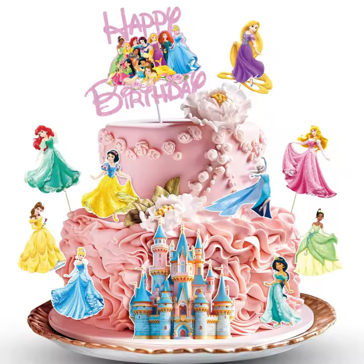 Adornador de Pastel de Princesa Herramienta de Decoración de Cocina y Comedor - 1