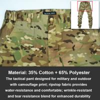Tactical Joggers Para Hombres Mecánicos Ropa De Trabajo Pantalones De Camuflaje Resistentes Al Desgaste Para Senderismo Y Uso Diario Material De Poliéster Y Algodón - details 1