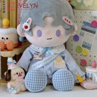 Evelyn-ropa de muñeca de algodón de 40cm, conjunto de ropa de muñeco de peluche Love And Deepspace Xavier Zayne Rafayel ralayo Sylus Caleb, regalo para niños - details 2