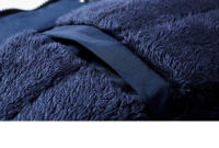Chaqueta de Invierno Desmontable de Comodidad al Aire Libre Abrigo de Vellón Grueso con Protección contra el Viento Moda Casual para Hombres - details 19