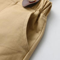 Conjunto de ropa de verano para niños, traje de lazo para fiesta de boda, traje de caballero con tirantes para niños - details 5