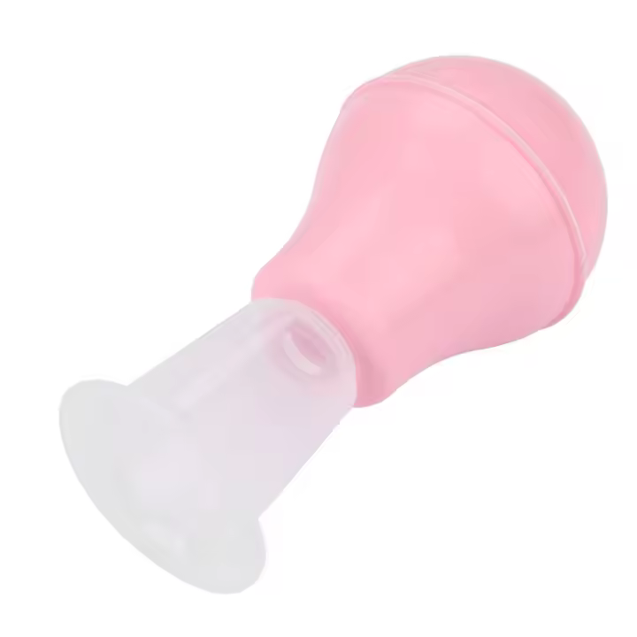 Paquete de 1 ventosas para pezones de silicona rosa para mujer, perfectas para pezones sensibles, cosplay y juegos de pareja - 1