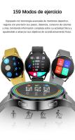 Reloj Inteligente Hombres Mujeres, Smartwatch Redondo de 1.463