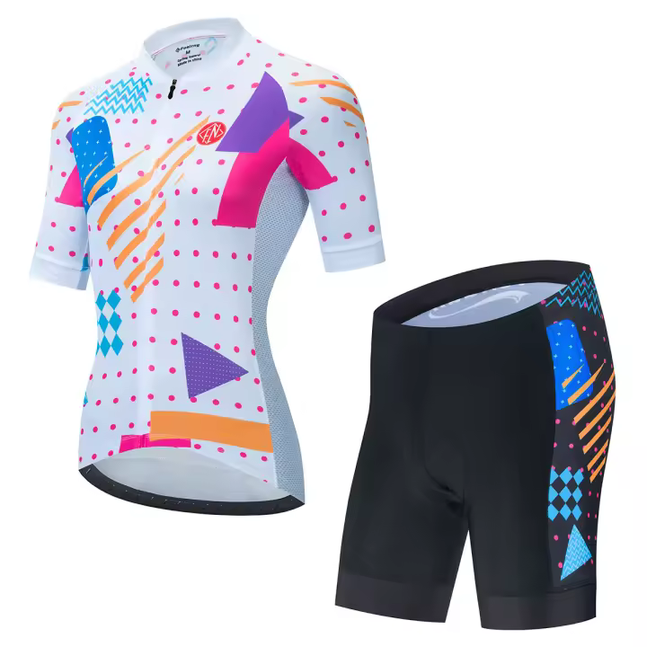 Conjunto de Ciclismo de manga corta para verano, traje transpirable para bicicleta de montaña, versión del equipo Tour de Francia, superventas - 1