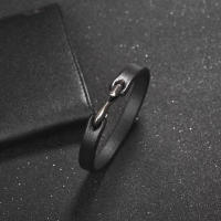 Jiayiqi-pulsera Vintage de cuero genuino para hombre y mujer, brazalete de mano, brazalete Punk, regalo de joyería para pareja - details 26