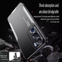 Funda de teléfono para Vivo Y19s, funda protectora de cámara esmerilada de metal de lujo, parachoques suave de TPU, parte trasera dura - details 2