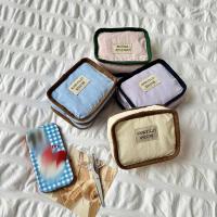Bolsa de cosméticos portátil de Color contrastante, billetera con cremallera, monedero de Color sólido, bolsa de almacenamiento de pañuelos sanitarios suave y ligera - details 31