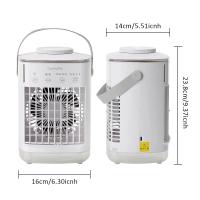 Pequeño ventilador eléctrico con agua y hielo, ventilador de aire acondicionado para oficina, refrigeración, ventilador de aire acondicionado portátil, mini ventilador de escritorio - details 12
