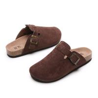 Zapatillas planas de exterior Retro concisas para mujer, sandalias modernas con hebilla, zapatos con correa, otoño e invierno, novedad de 2023 - details 16