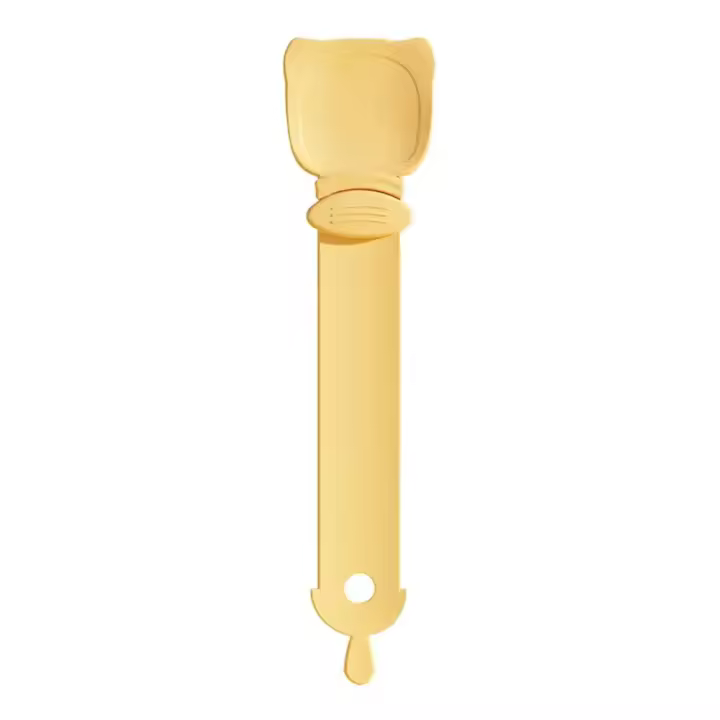 Cuchara exprimible para gato, dispensador de golosinas para gato, cuchara alimentadora para tratar en húmedo, suministros de alimentación y riego - 1