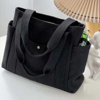 Bolso de lona de gran capacidad para el trabajo, bolso de mujer estilo universitario - details 14