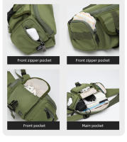 Molle-riñonera de pesca con correa ajustable, para deportes al aire libre, senderismo, Camping, Lura, bolsos de hombro tipo bandolera, paquete de caza multifuncional - details 3