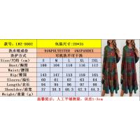 Vestido estampado de manga larga para mujer, moda - details 0