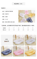 Nuevos zapatos de gelatina, sandalias bajas transparentes de moda para mujer, zapatillas auténticas de USA - details 10