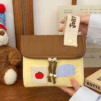 Bolsa de maquillaje de mano impermeable, bolsa de cosméticos con forma de casa de dibujos animados de nailon, bolsa de almacenamiento multifuncional para el cuidado de la piel de gran capacidad, viaje - details 3
