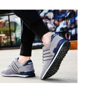 Zapatillas de deporte de alta calidad para hombre, zapatos deportivos informales de cuero, zapatillas antideslizantes para correr, zapatillas de tenis transpirables, zapatos planos cómodos - details 11