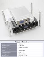 KGUSS ES8 exquisito marco acrílico amplificador HIFI decodificador marco rack equipo transparente - details 4