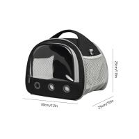 Bolsa de transporte transparente para mascotas, bolsa de malla transpirable para mascotas pequeñas, Chinchilla para p - details 6