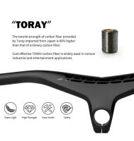 TOSEEK Mtb Handlebars And Stem 28.6mm-17Degree Carbon Integrated Handlebar For Mountain Bike 660~80070/80/90/100mm Bicycle Parts - details 8