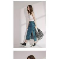 Air fly tejiendo obra de arte diseño original bolsa de mano lanzadera patrón 3D tejer de doble cara triángulo trasero bolsa minimalista casual bolso - details 12