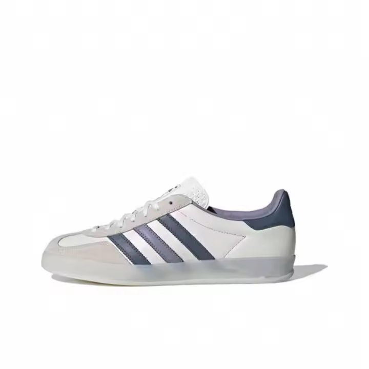 Buroalma Zapatilla gazelle Sneaker Mujer Zapatillas Dexter de tres rayas de cuero genuino 36-45 - 1