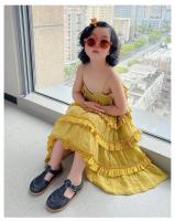 Sandalias de niña Primavera-Verano 2024 Estilo británico Zapatos de playa de cuero - details 7
