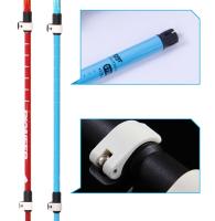 Palos de Senderismo de Fibra de Carbono 2 Pares Para Senderismo Nórdico y Ocio Alpenstock con Bloqueo Rápido Externo en Espuma EVA Mango Largo - details 1